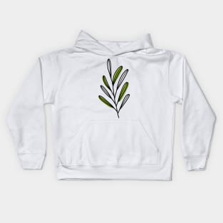 cute leafs Kids Hoodie